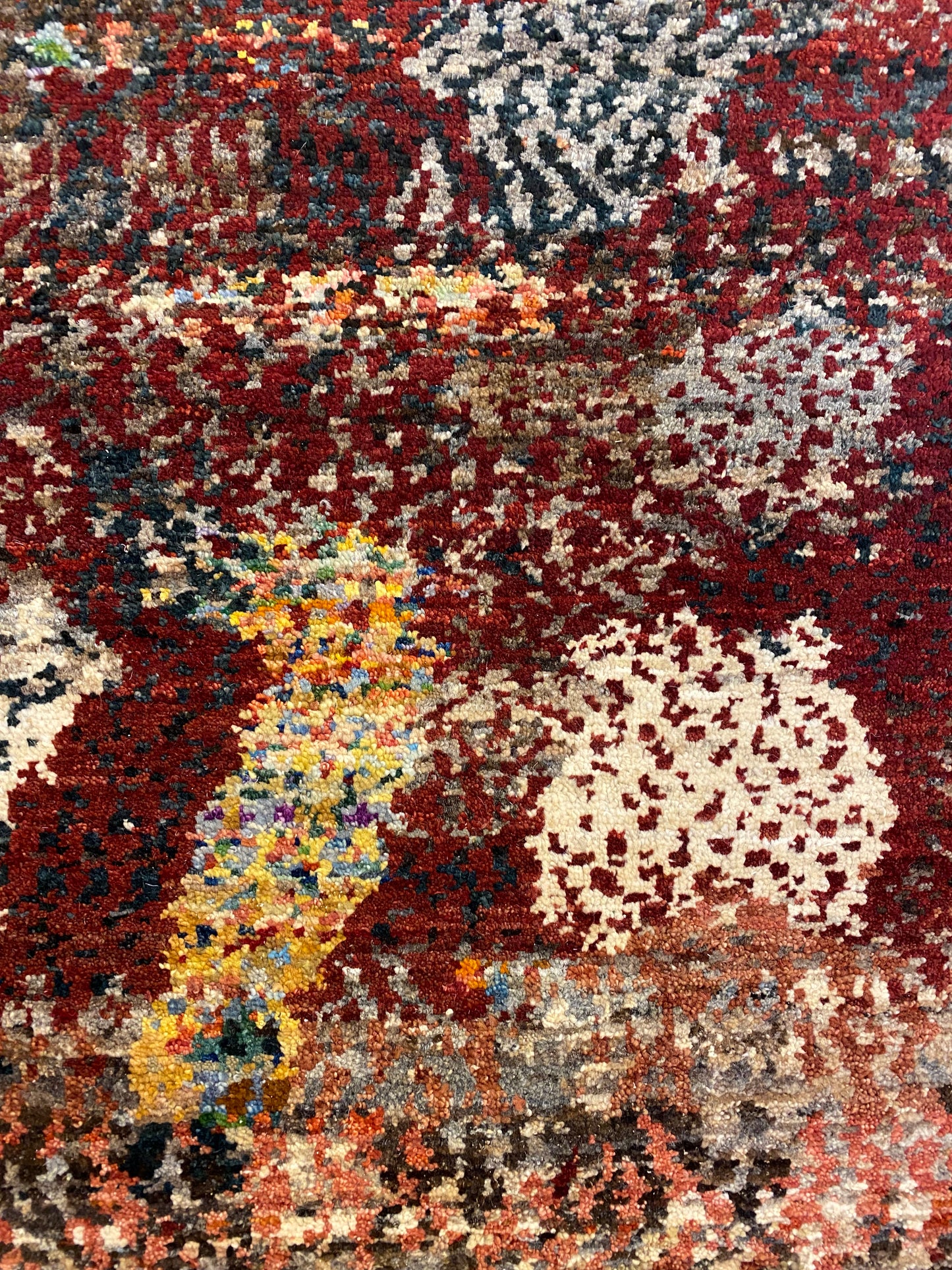 Modern Afghan Tribal Art Tapijt 295 X 245 Cm