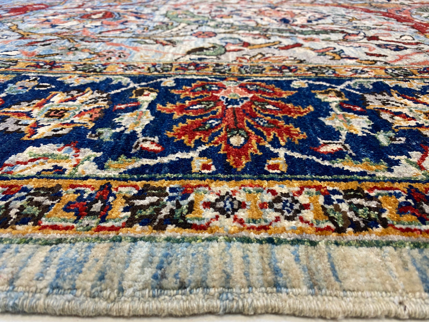 Fijn Geknoopte Shasavan Tapijt 305 X 242 Cm