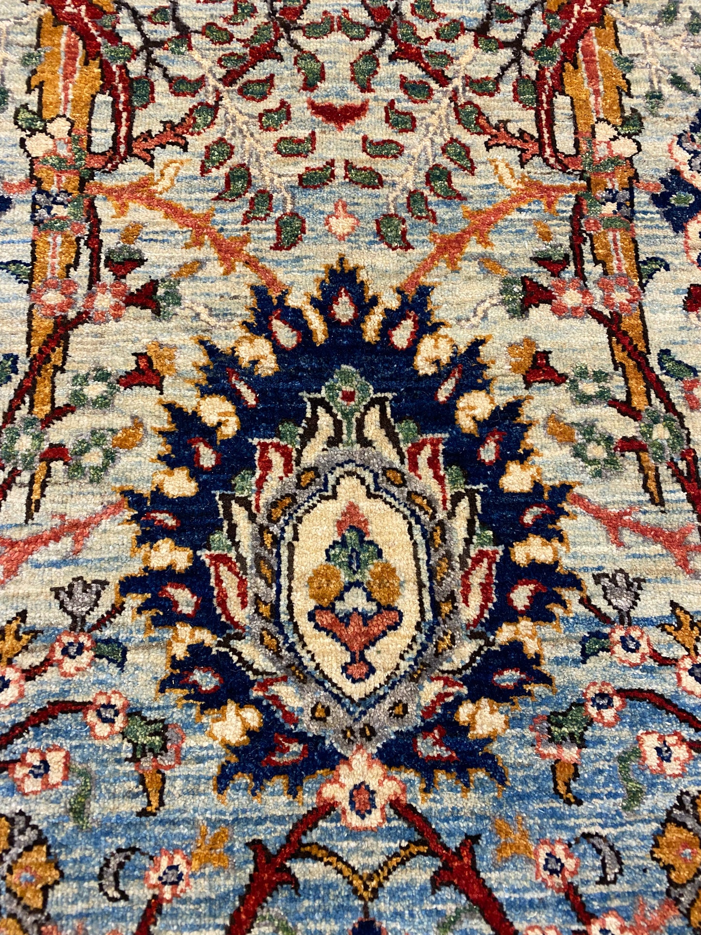 Fijn Geknoopte Shasavan Tapijt 305 X 242 Cm