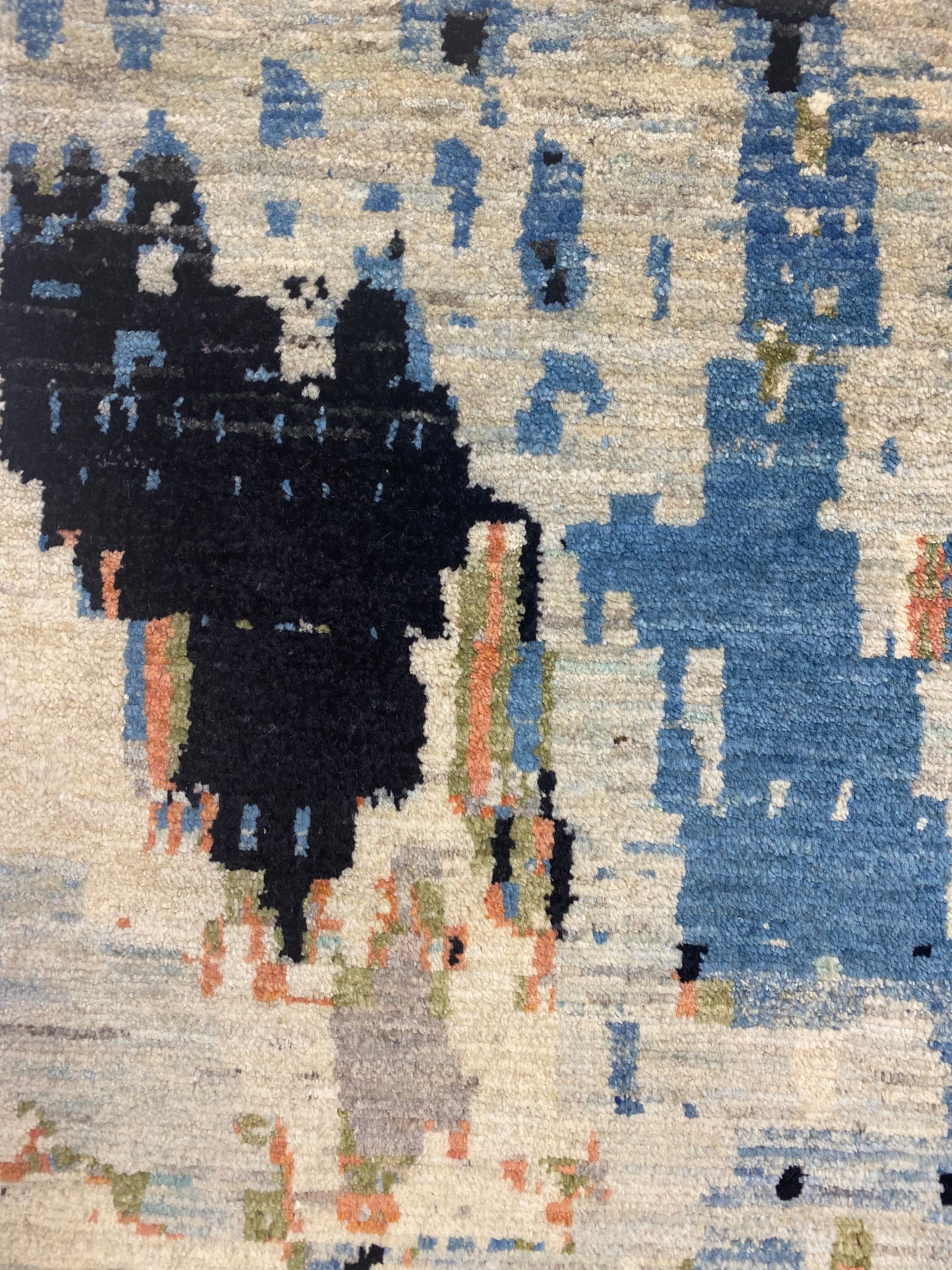 Modern Afghan Kunstwerk Vloerkleed 290 X 204 Cm