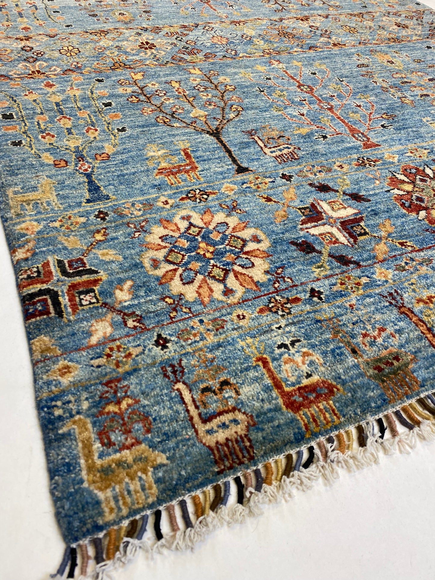 Oosterse Shasavan Tapijt 180 X 121 Cm