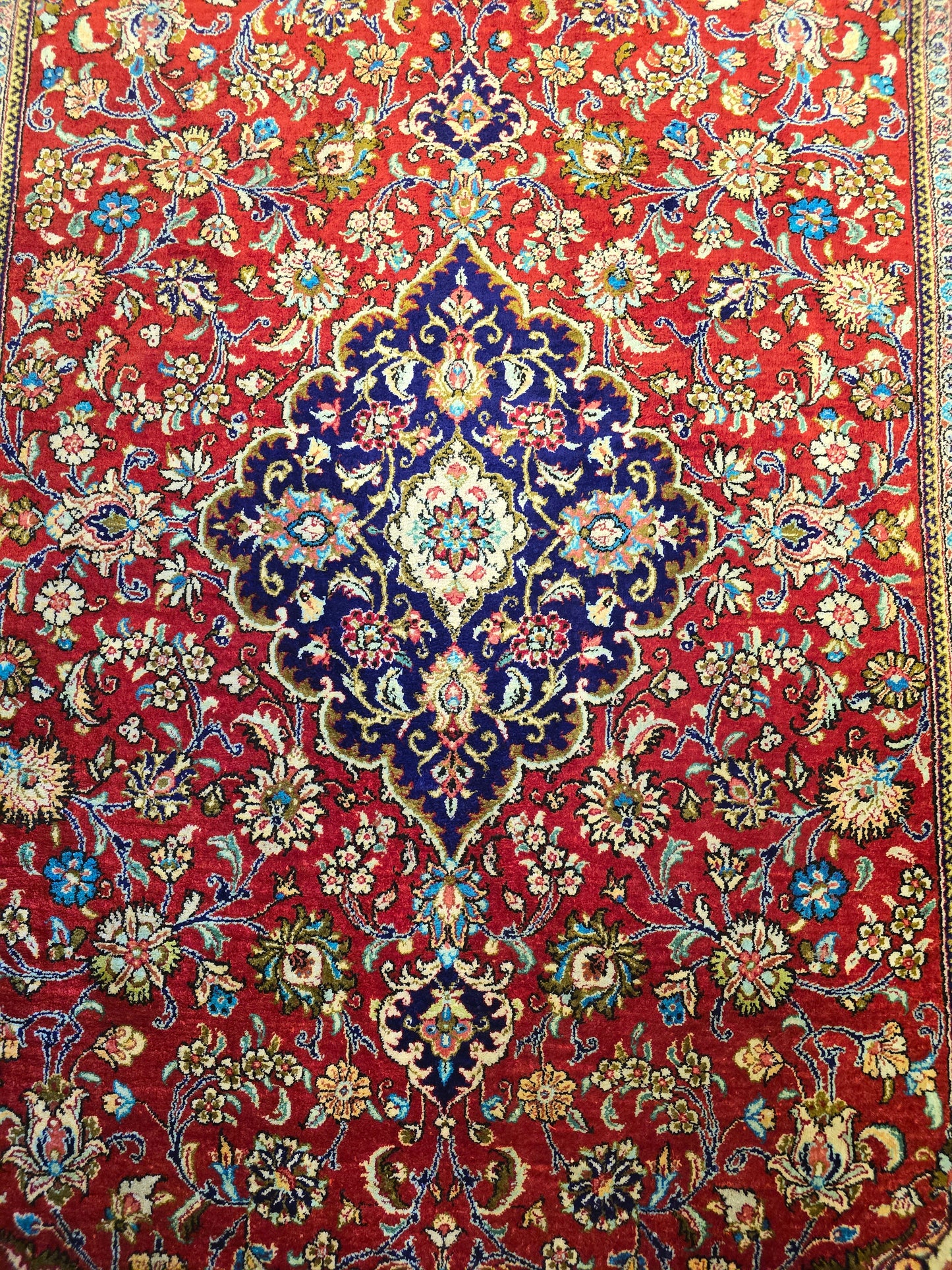 Perzische Tapijt Gohm Zijde 152 X 101 Cm
