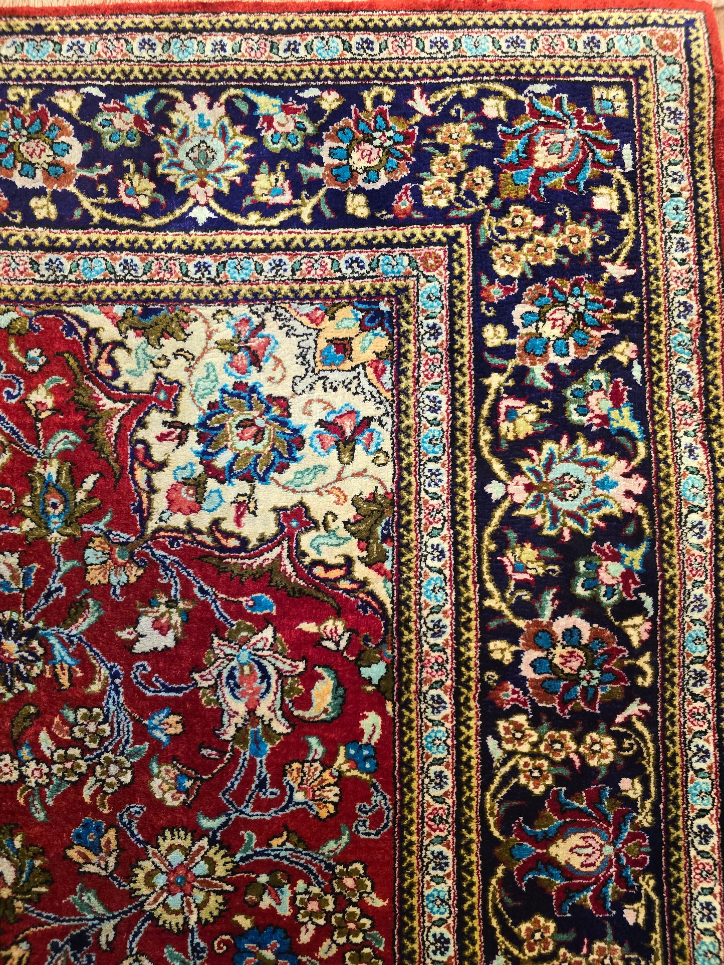 Perzische Tapijt Gohm Zijde 152 X 101 Cm