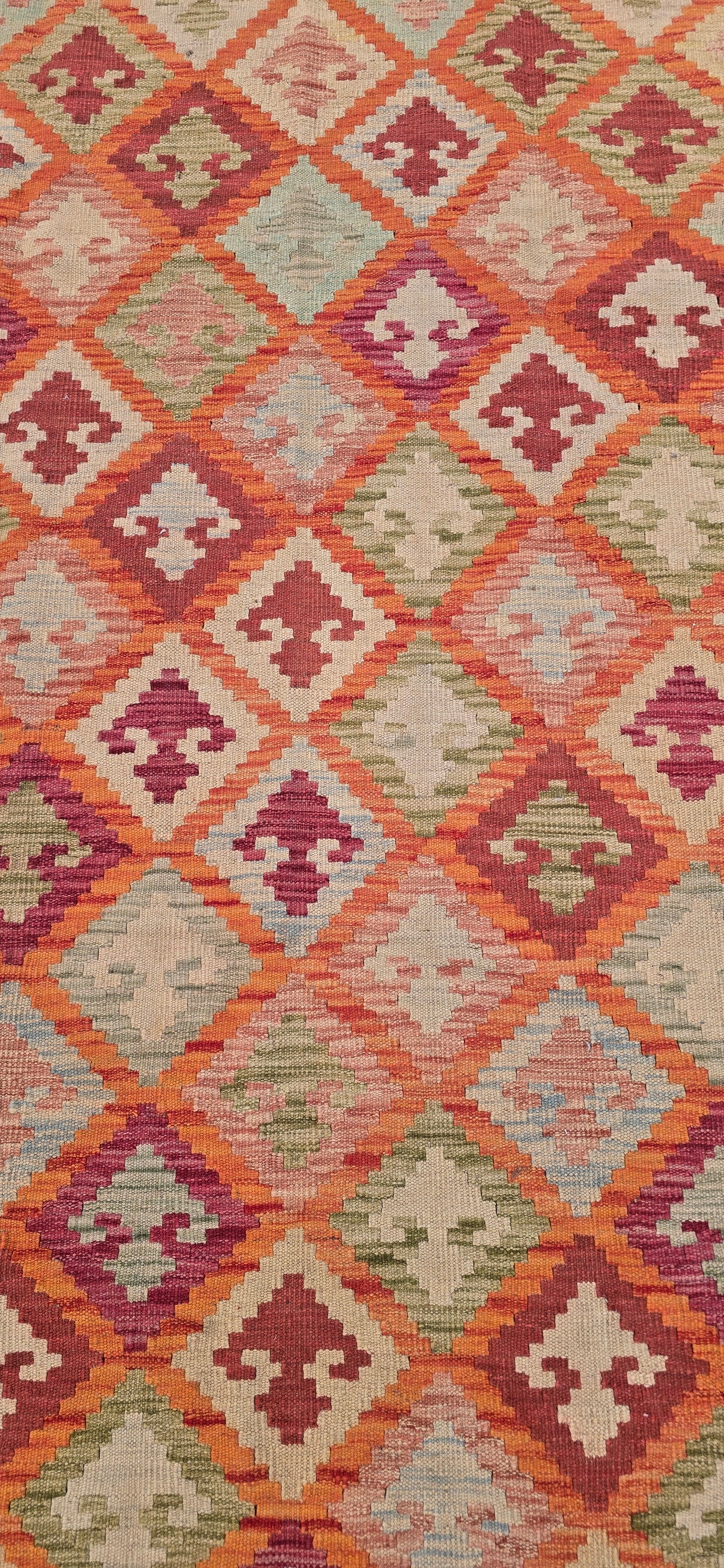 Afghaans Kelim 344 X 263 Cm