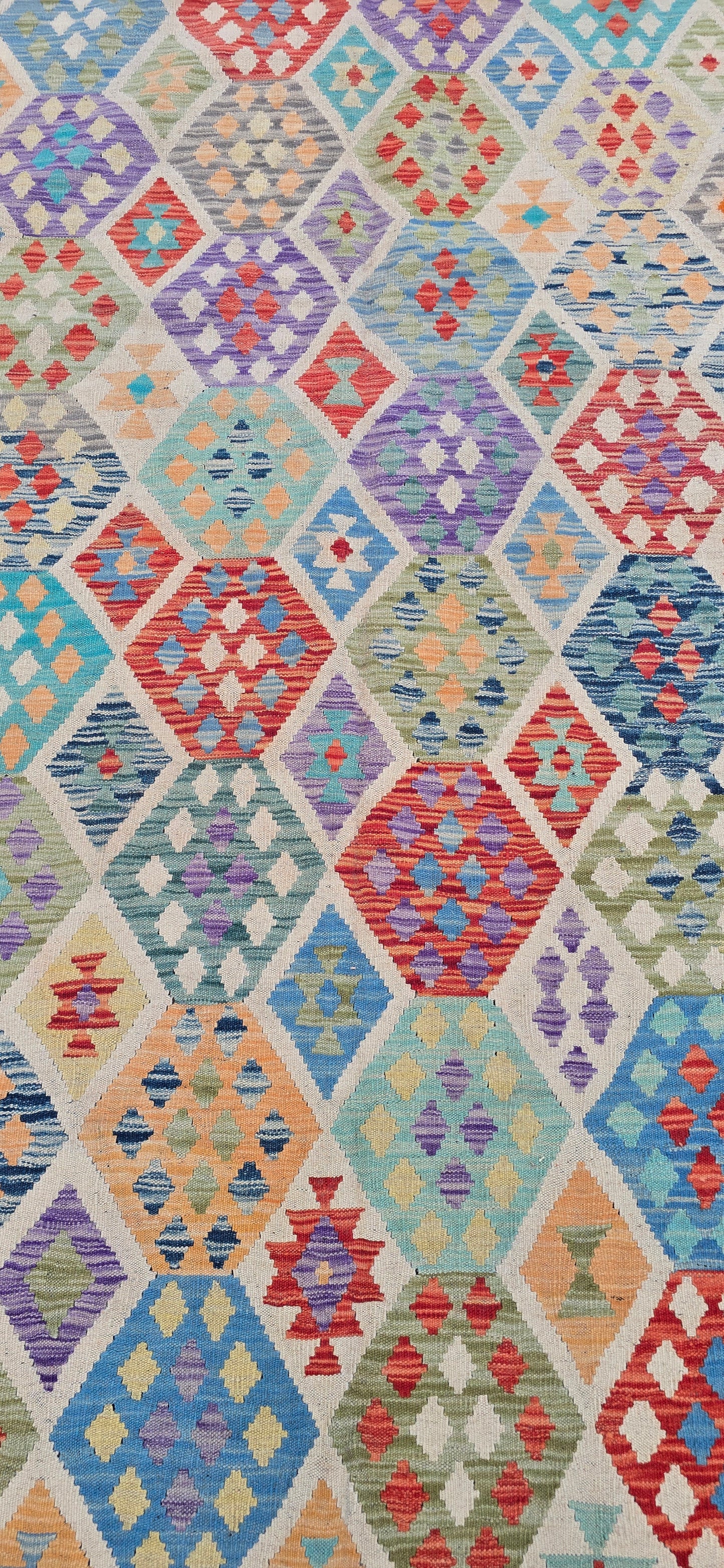 Afghaans Kelim 395 X 305 Cm