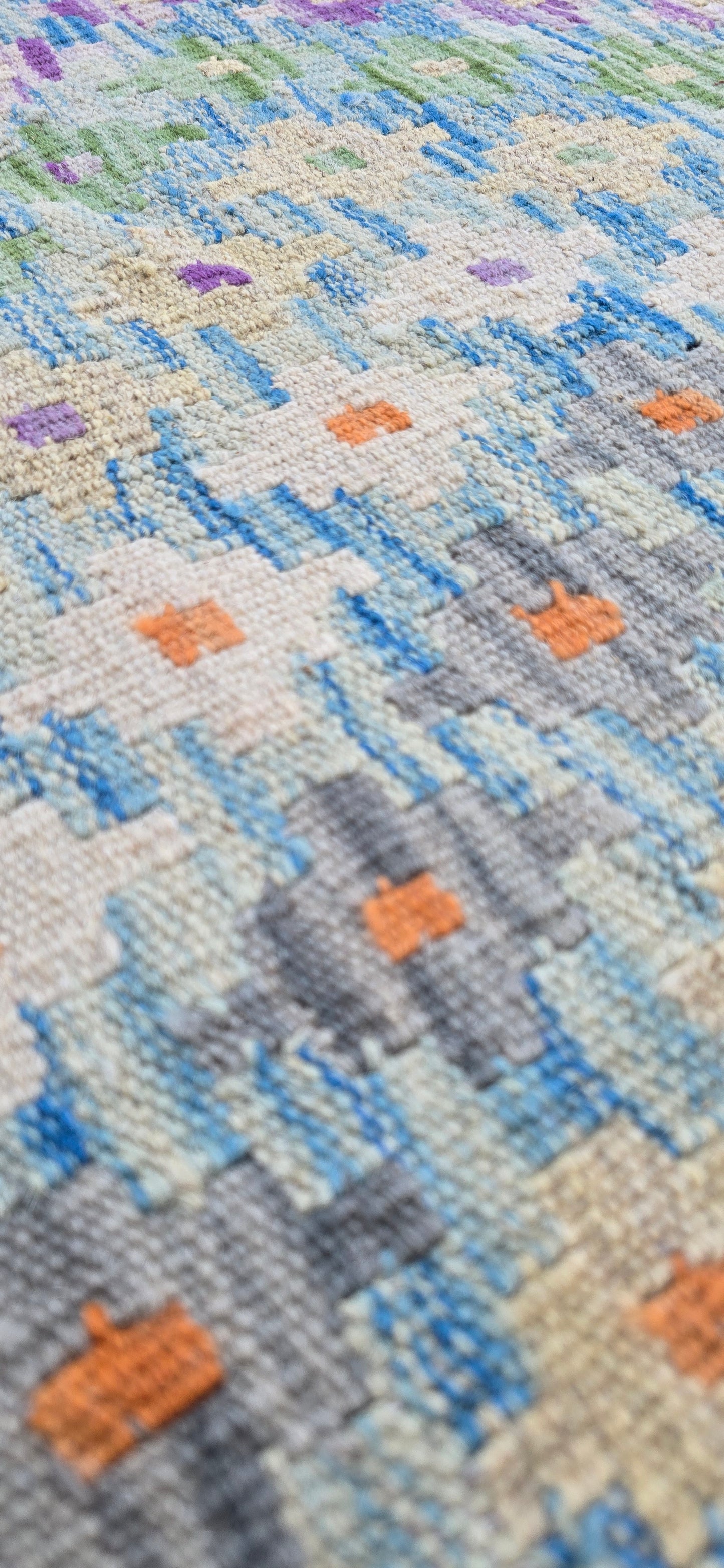 Handgeweven Kelim 375 X 275 Cm