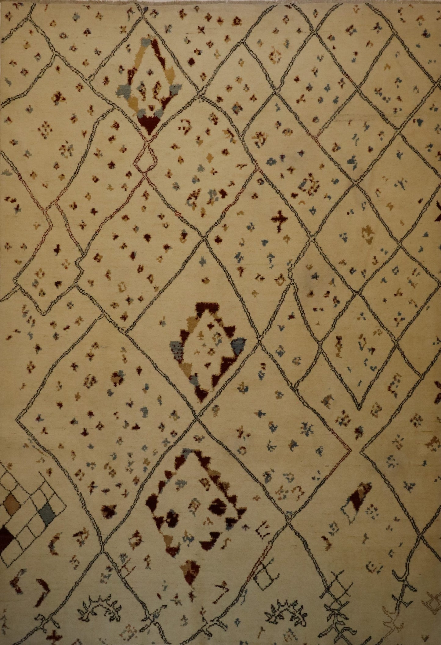 Modern maroc Style Vloerkleed 365 X 251 Cm