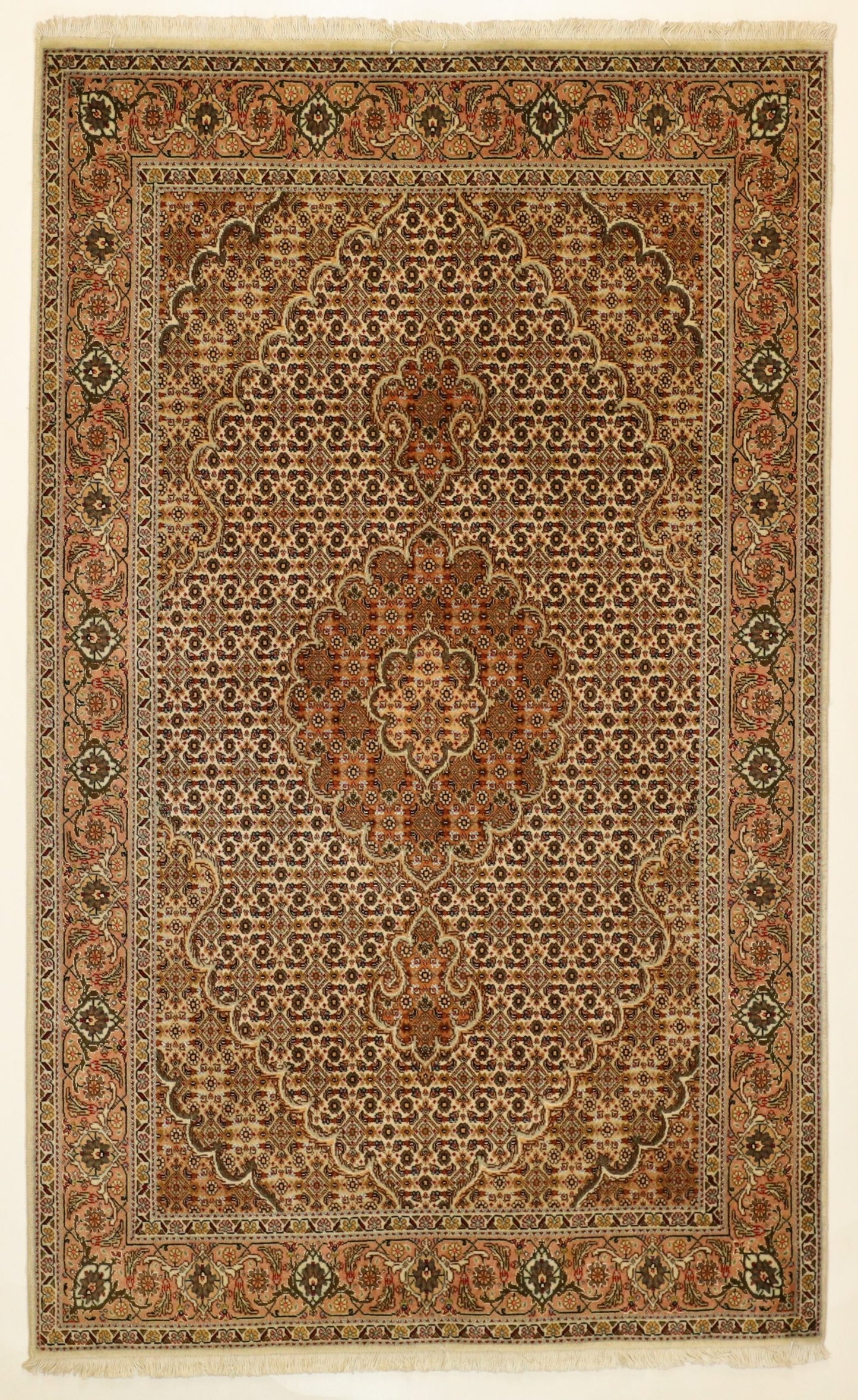 Tabriz Mahi Met Zijde 169 X 98 Cm