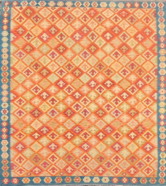 Afghaans Kelim 344 X 263 Cm