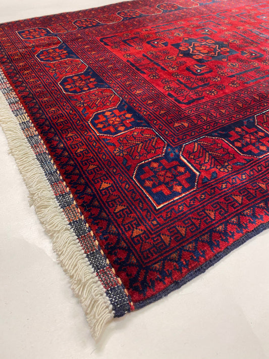Fijne Afghan 122 X 80 Cm
