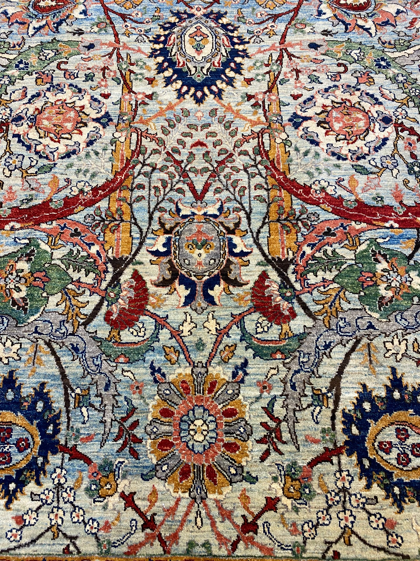 Fijn Geknoopte Shasavan Tapijt 305 X 242 Cm