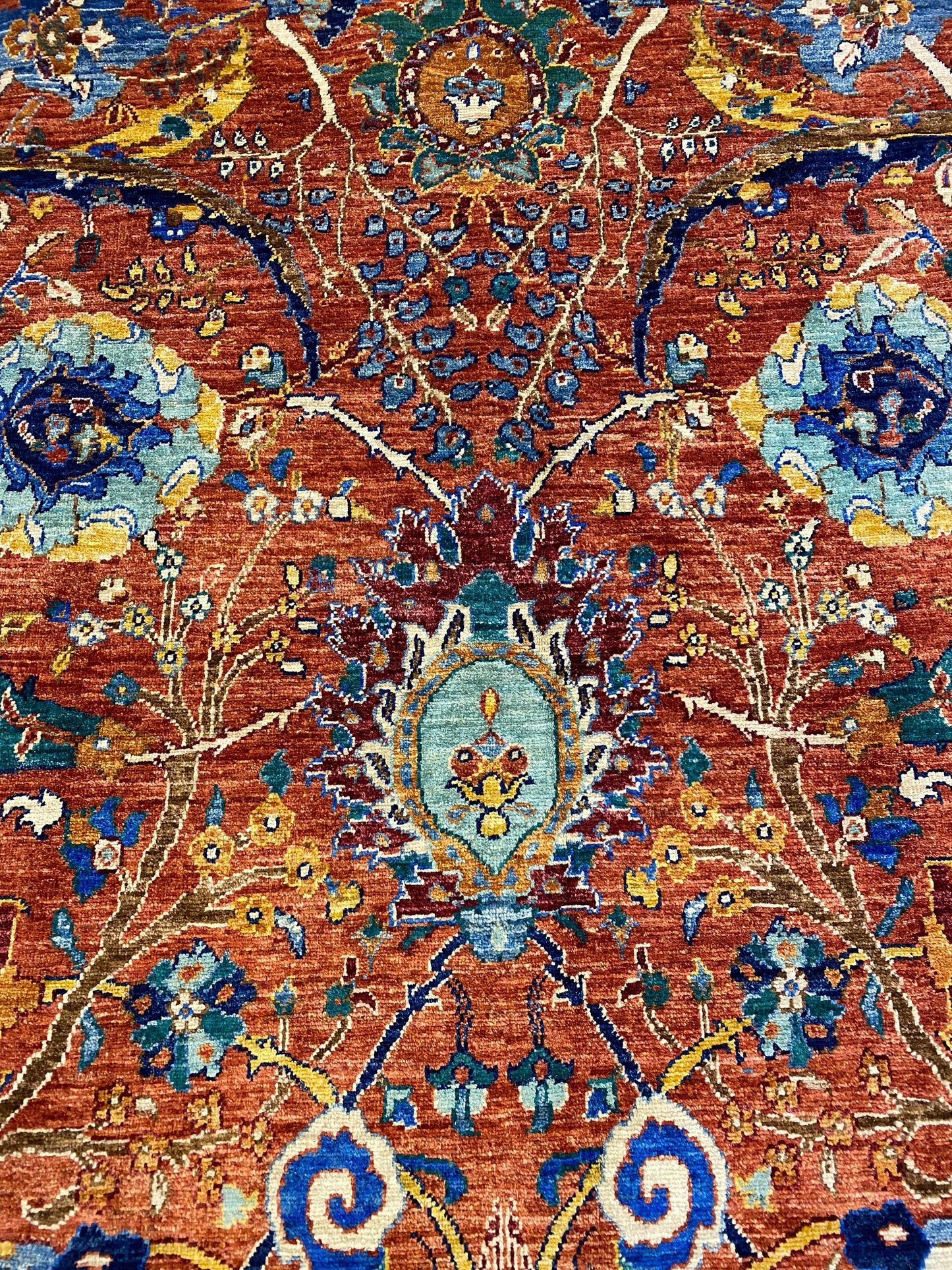 Fijne Shasavan Vloerkleed 342 X 241 Cm