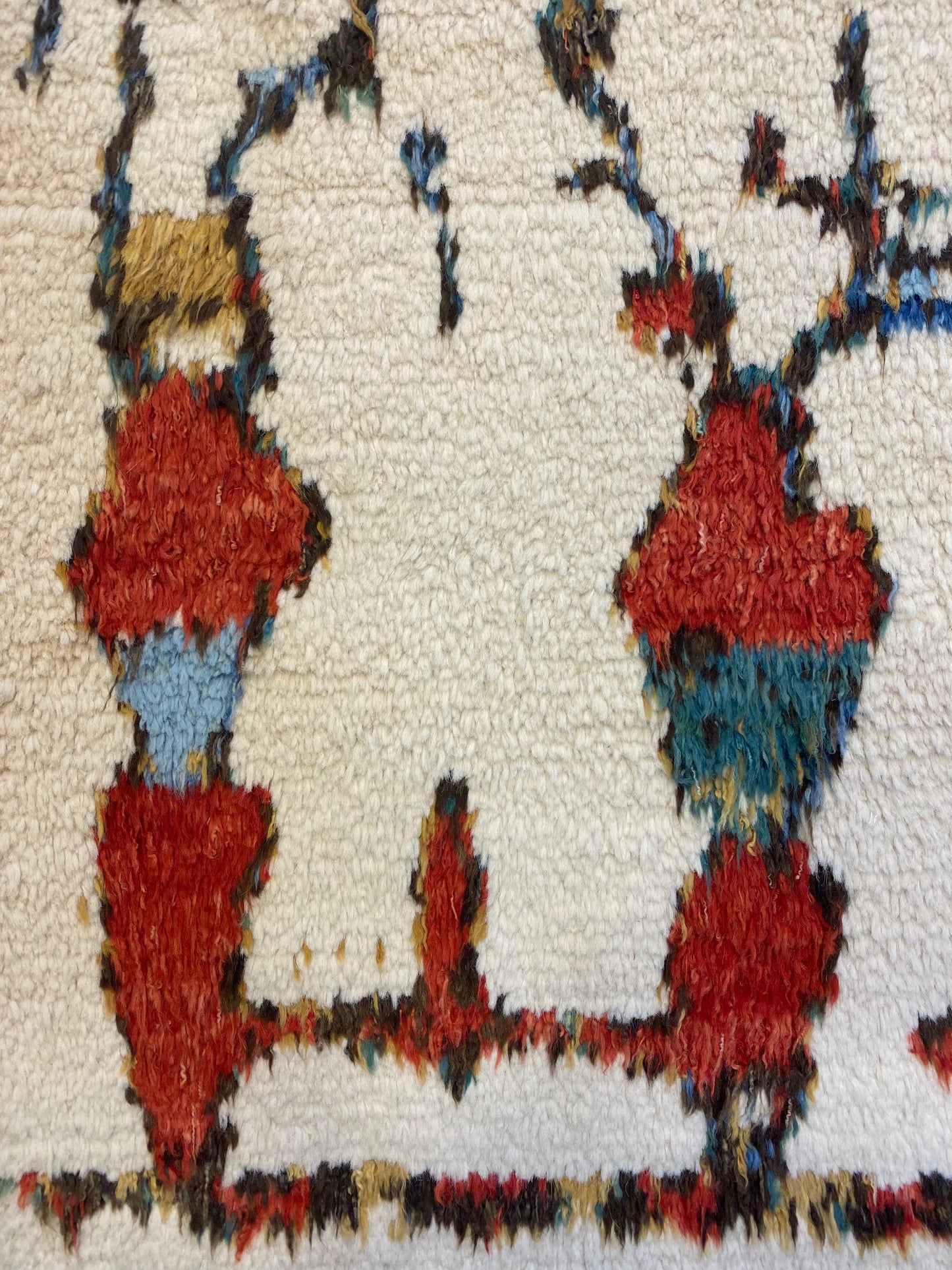 Beni Ouarain Style hoogpool Vloerkleed 294 X 209 Cm