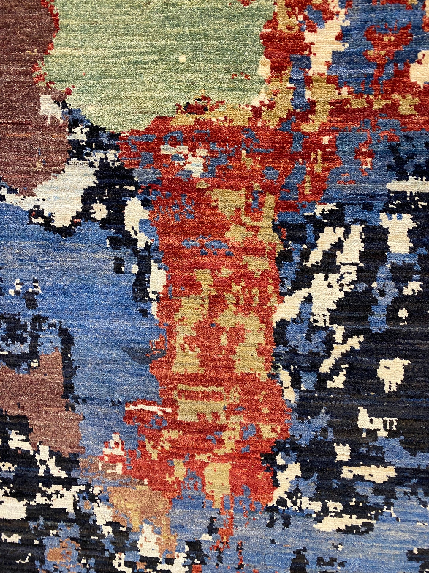 Modern Art Design Met Zijde 290 X 197 Cm