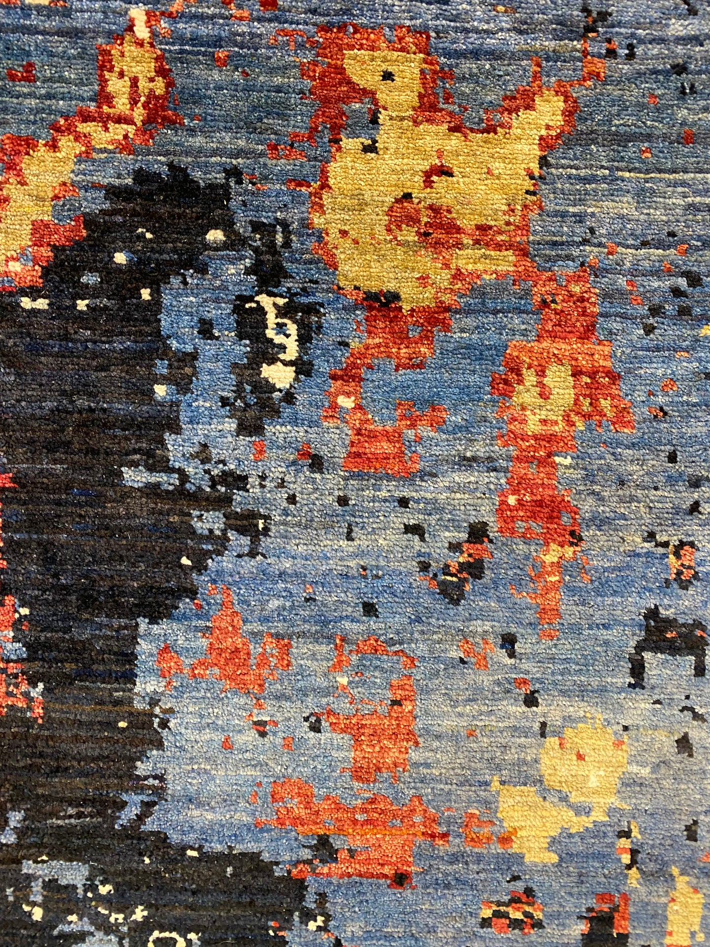 Modern Art Design Met Zijde 290 X 197 Cm
