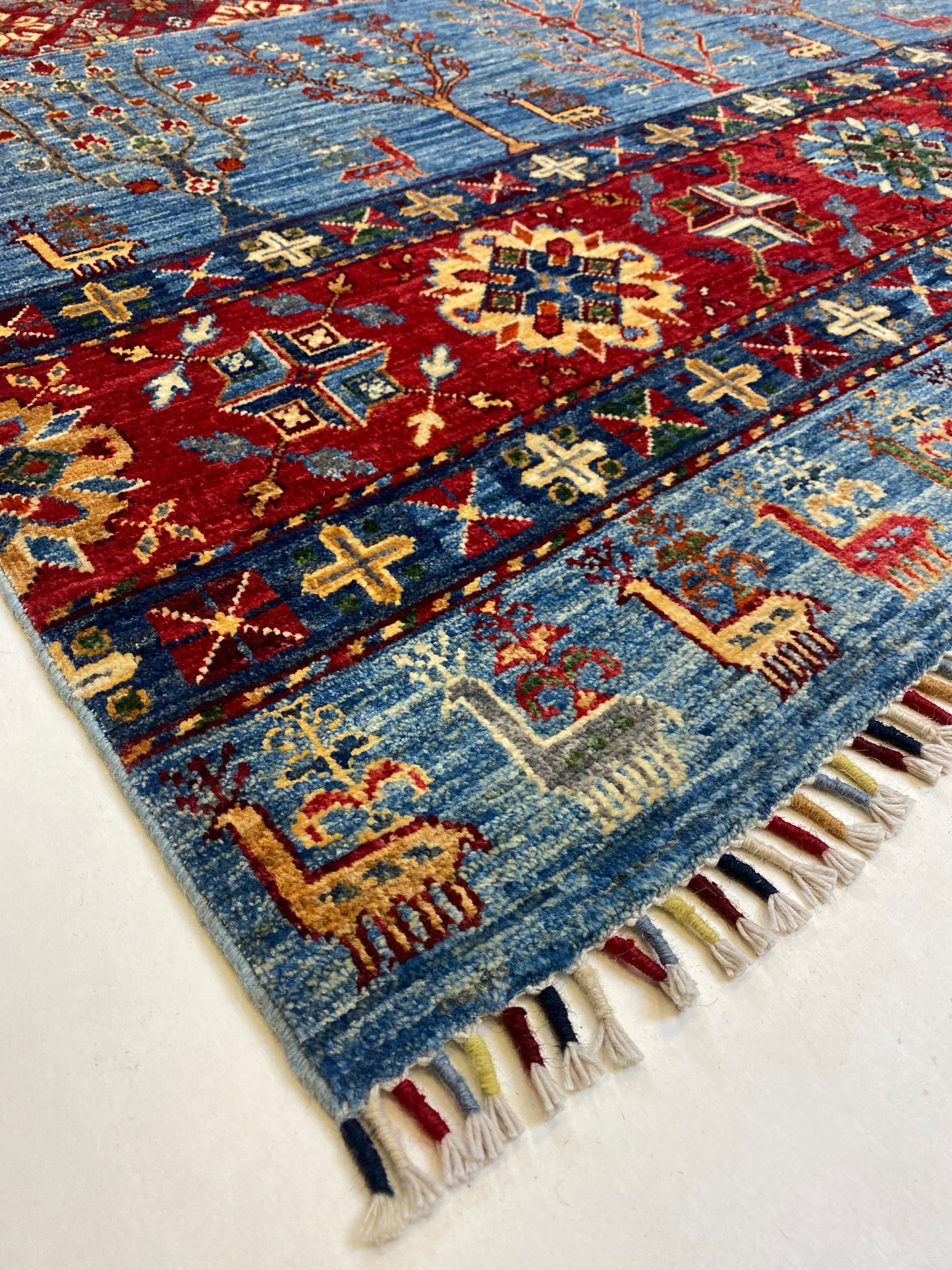 Oosterse Shasavan Tapijt 190 X 145 Cm
