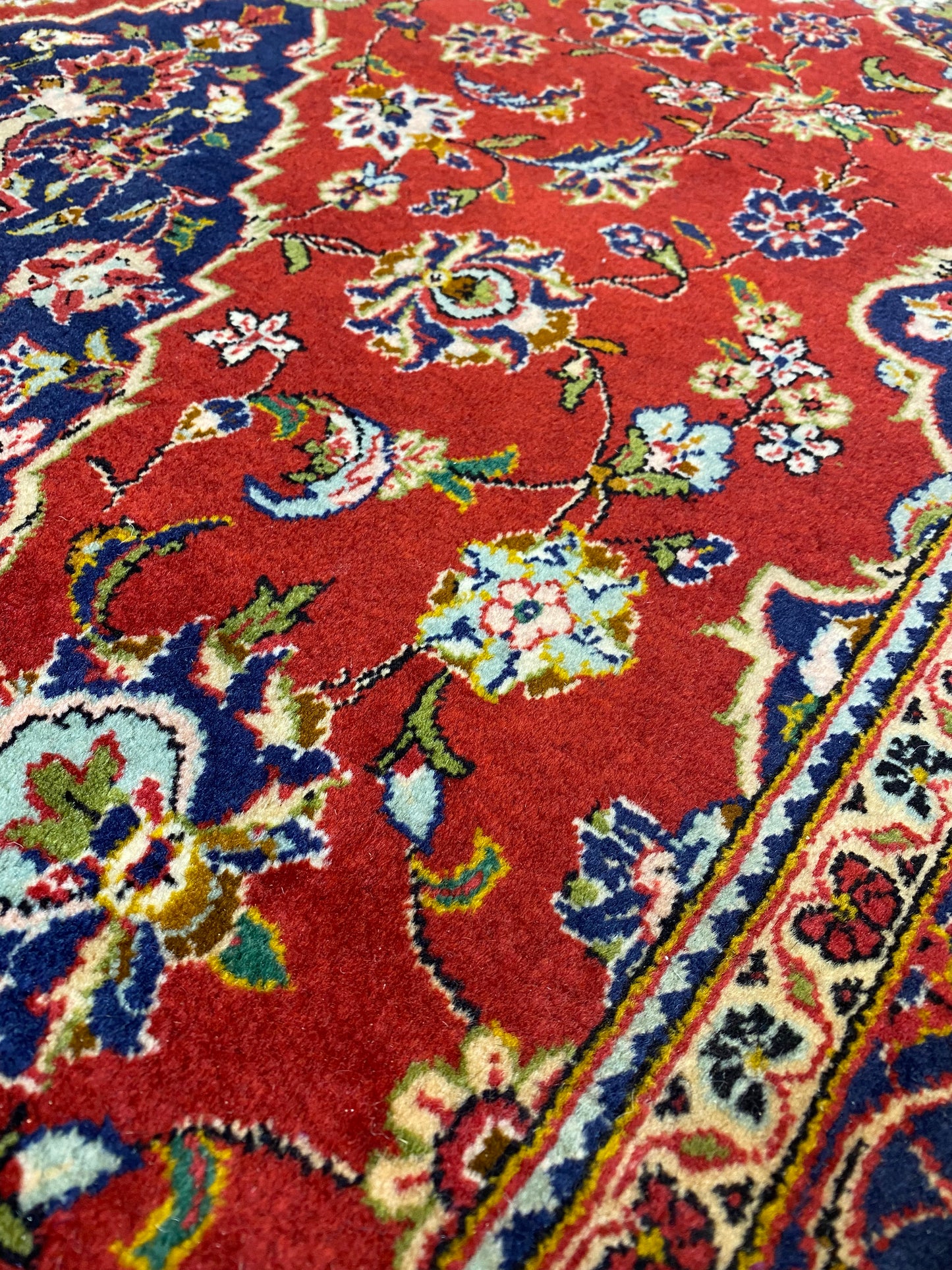 Kashan Kurkwol  203 X 135 Cm