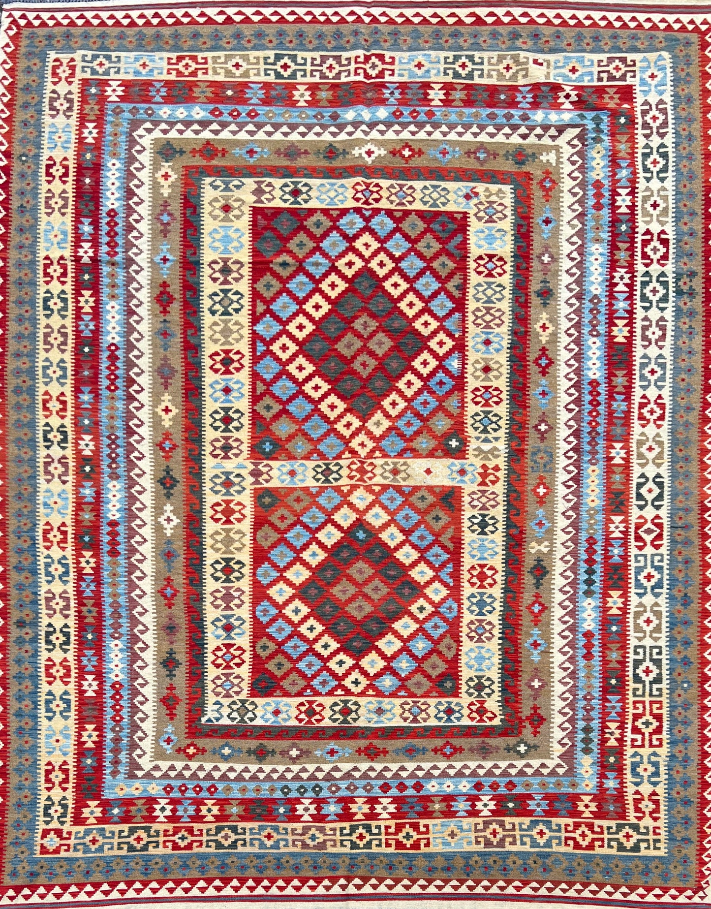 Handgeweven Afghans Kelim 407 X 262 Cm