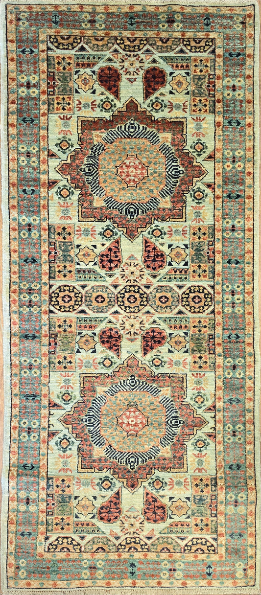 Mamluk loper 198 X 82 Cm