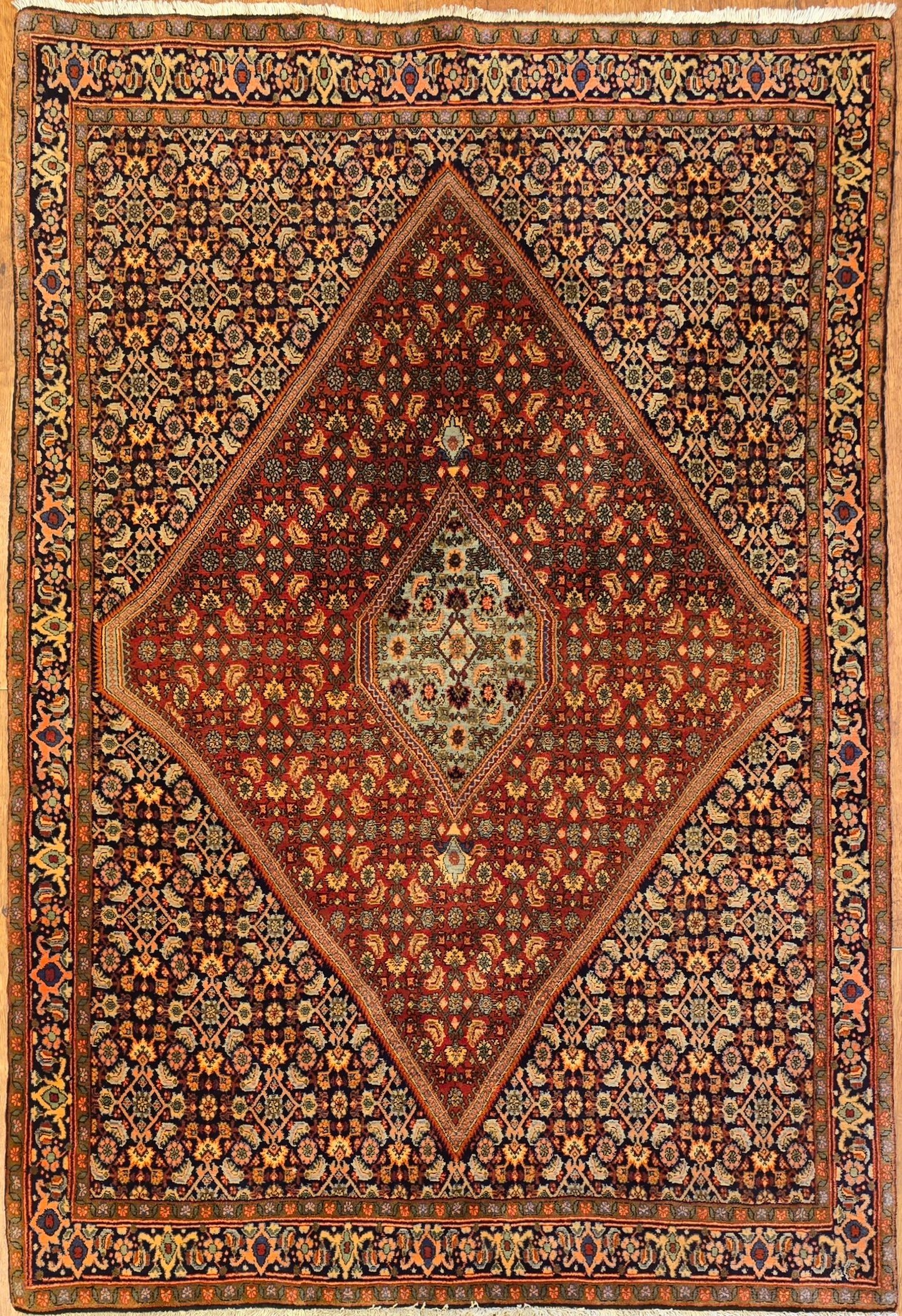 Antiek Bidjar 162 X 110 Cm
