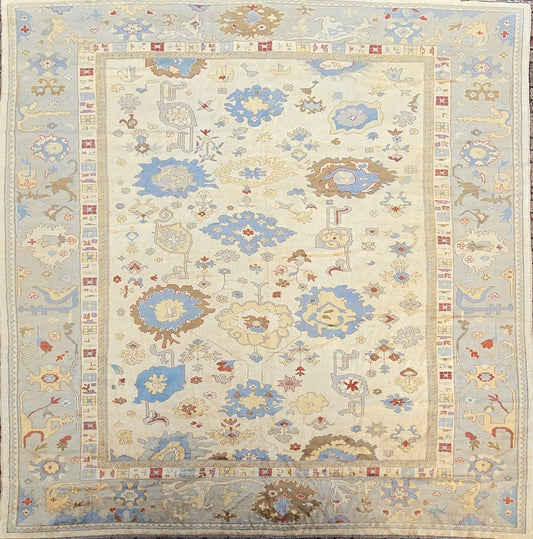 Oushak Grote Vloerkleed 460 X 358 Cm