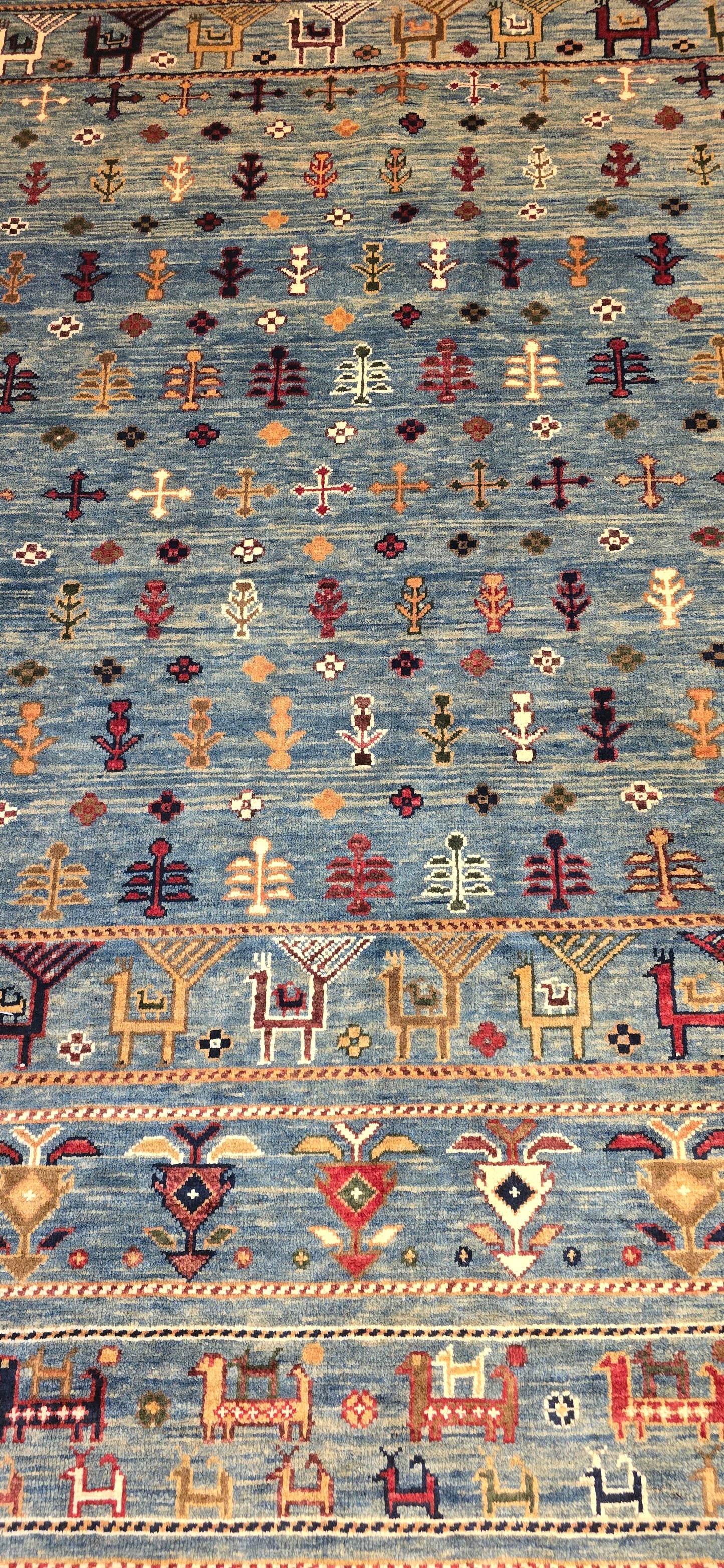 Handgeweven Shasavan Tapijt 295 X 200 Cm