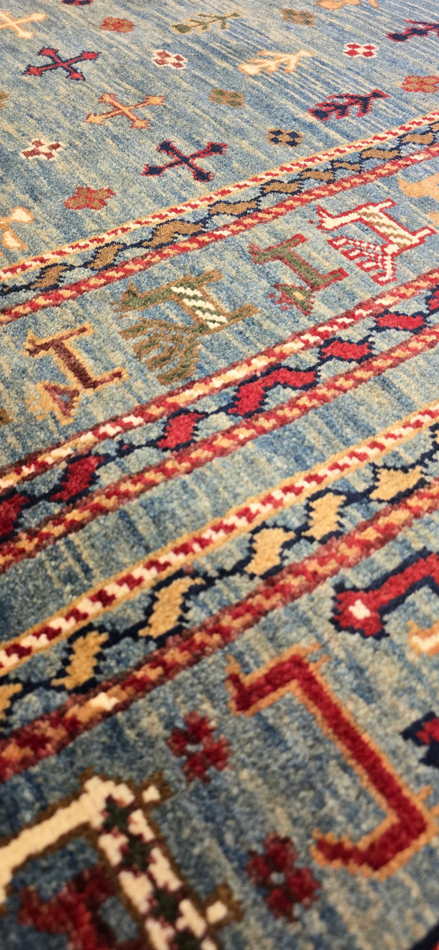 Handgeweven Shasavan Tapijt 295 X 200 Cm