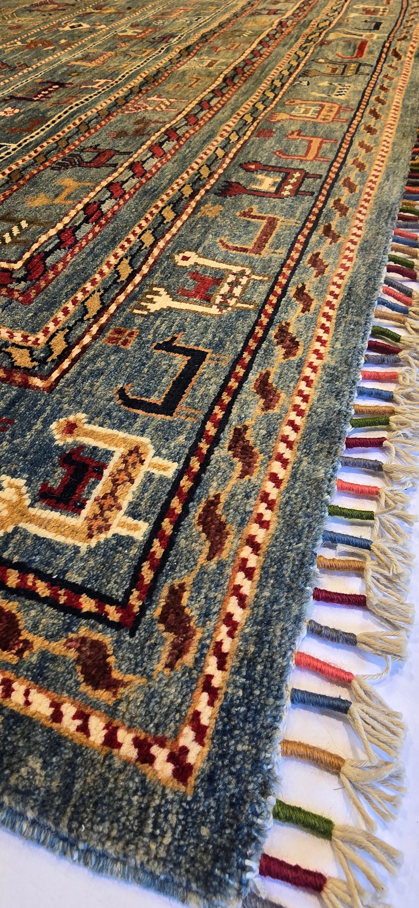 Handgeweven Shasavan Tapijt 295 X 200 Cm