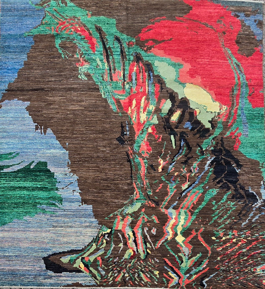 Art Deco Met Zijde 388 X 288 Cm