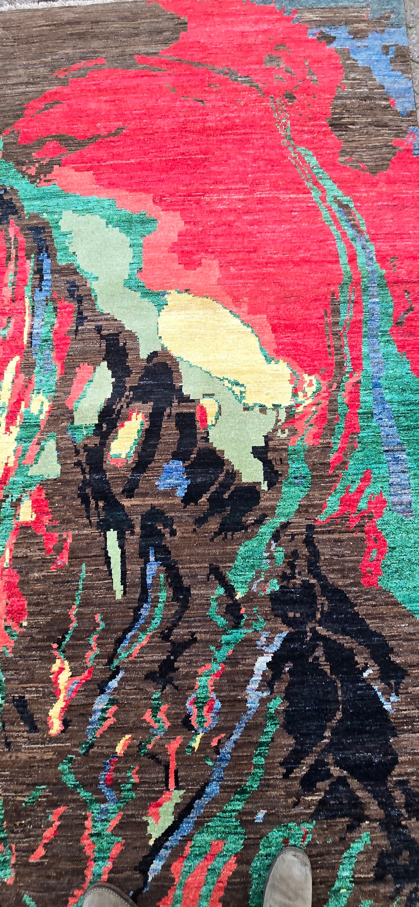 Art Deco Met Zijde 388 X 288 Cm