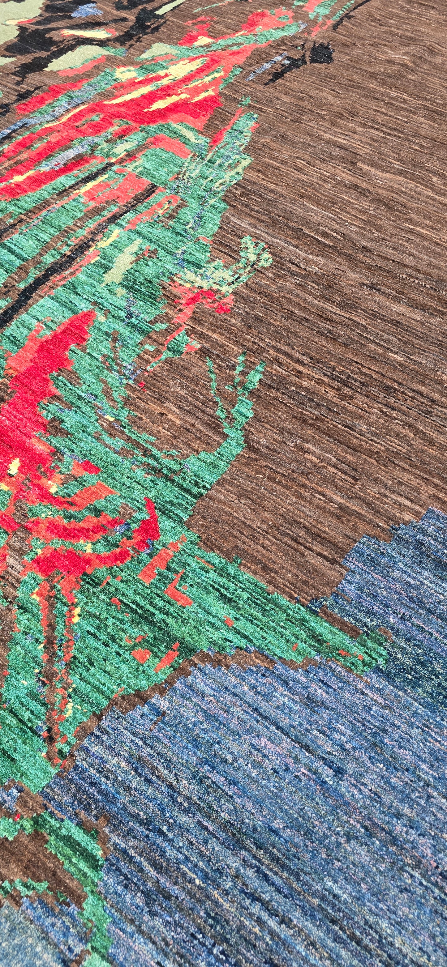 Art Deco Met Zijde 388 X 288 Cm