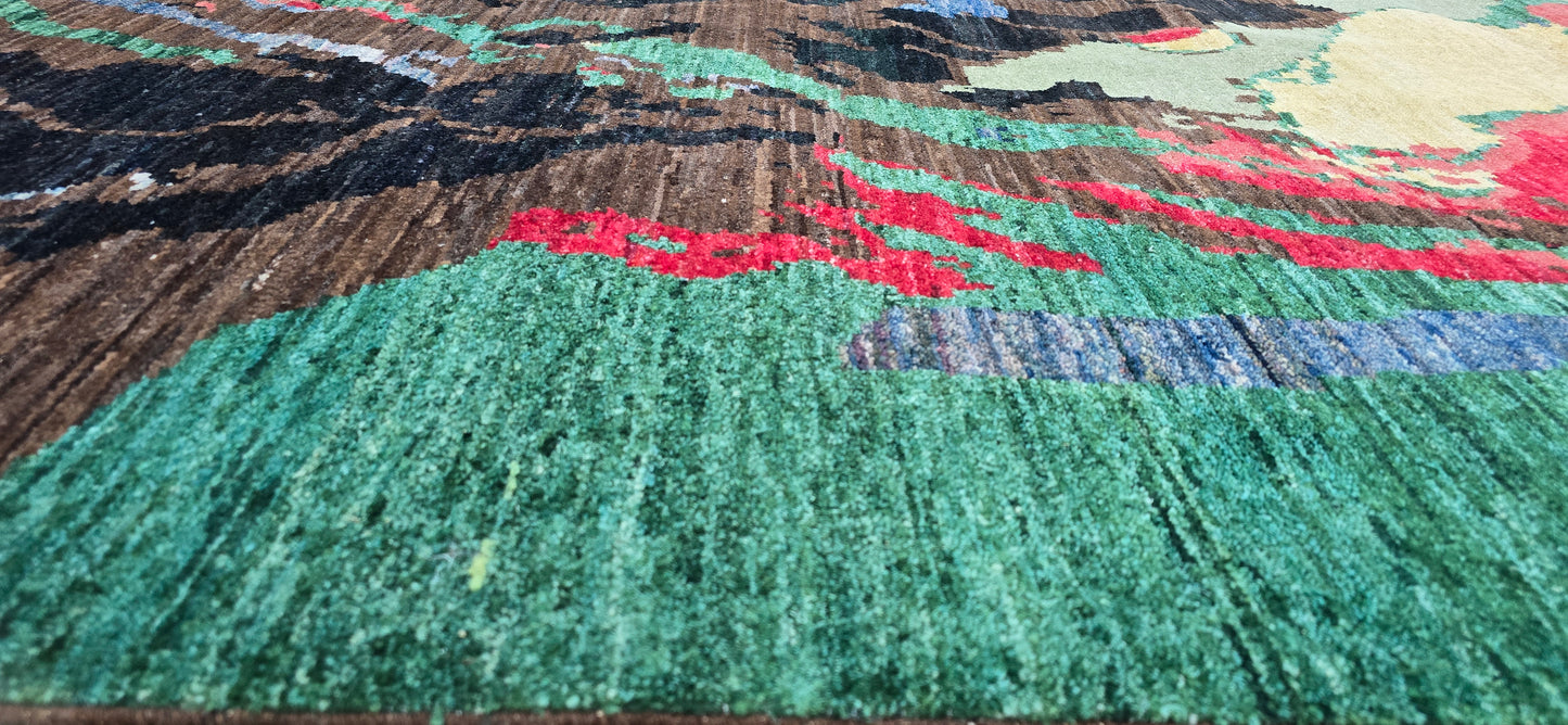 Art Deco Met Zijde 388 X 288 Cm