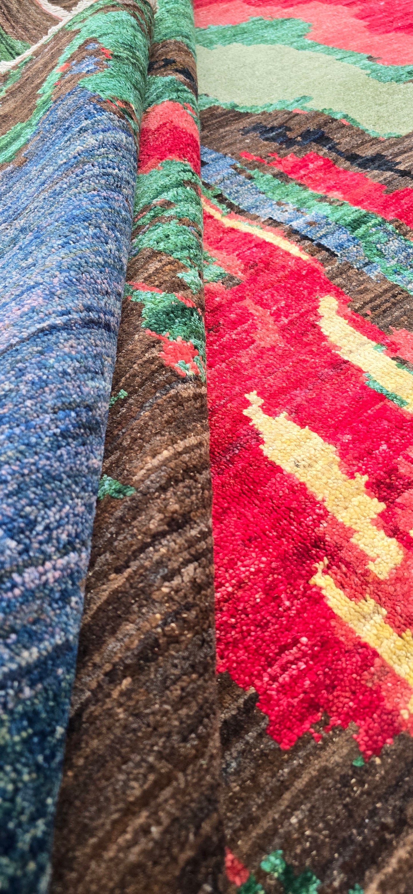 Art Deco Met Zijde 388 X 288 Cm