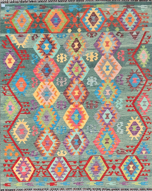 Handgeweven Oosterse Kelim 240 X 174 Cm