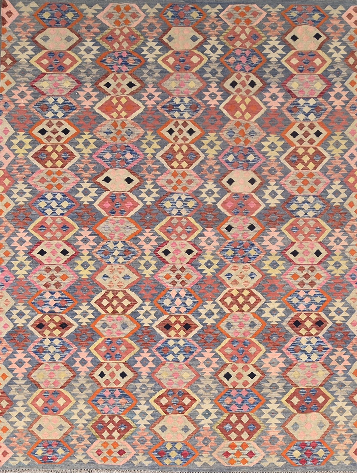 Handgeweven Oosterse Kelim 304 X 201 Cm