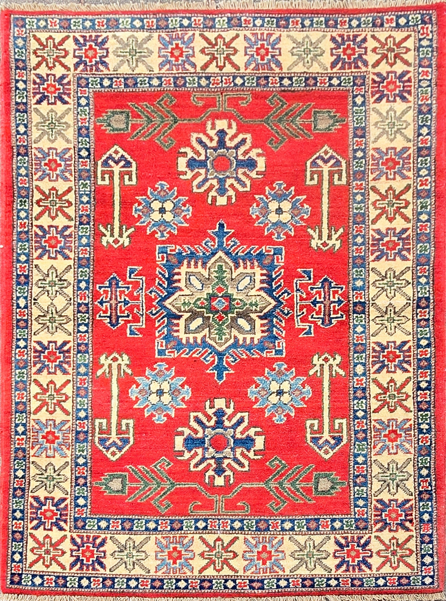 Oosterse Kazak Tapijt 150 X 102 Cm