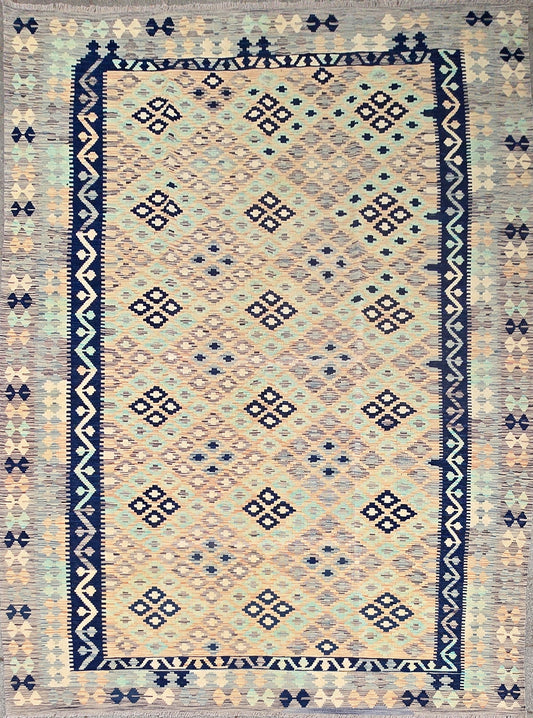 Handgeweven Afghaans Kelim 300 X 201 Cm