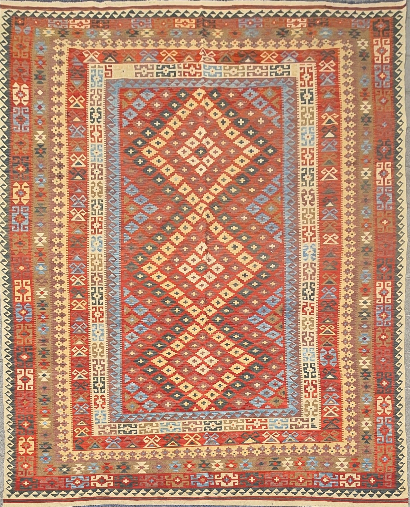 Handgeweven Afghans Kelim 410 X 245 Cm