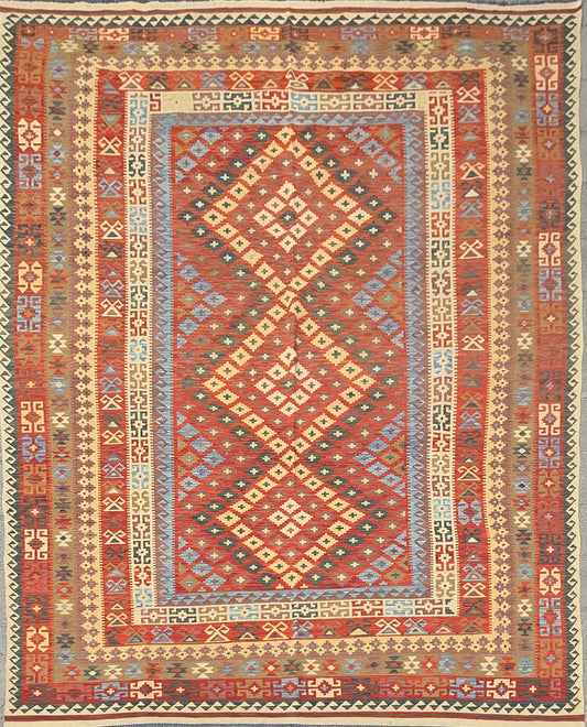 Handgeweven Afghans Kelim 410 X 245 Cm