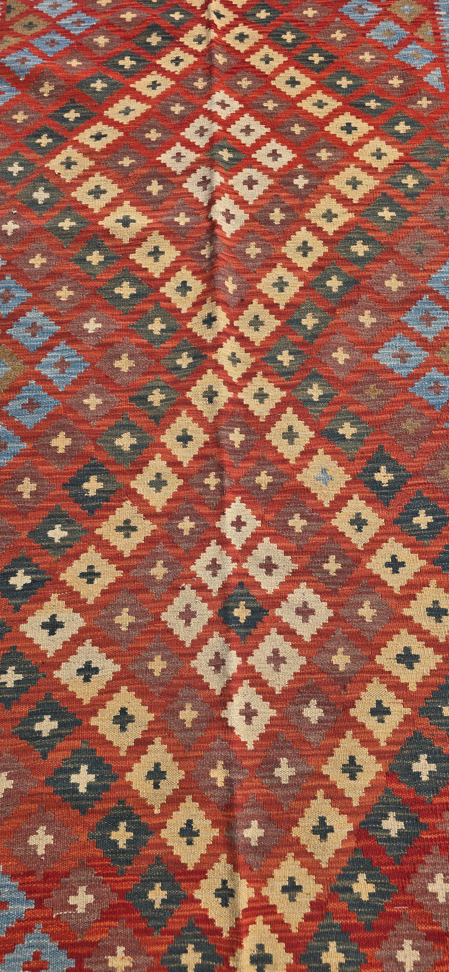 Handgeweven Afghans Kelim 410 X 245 Cm