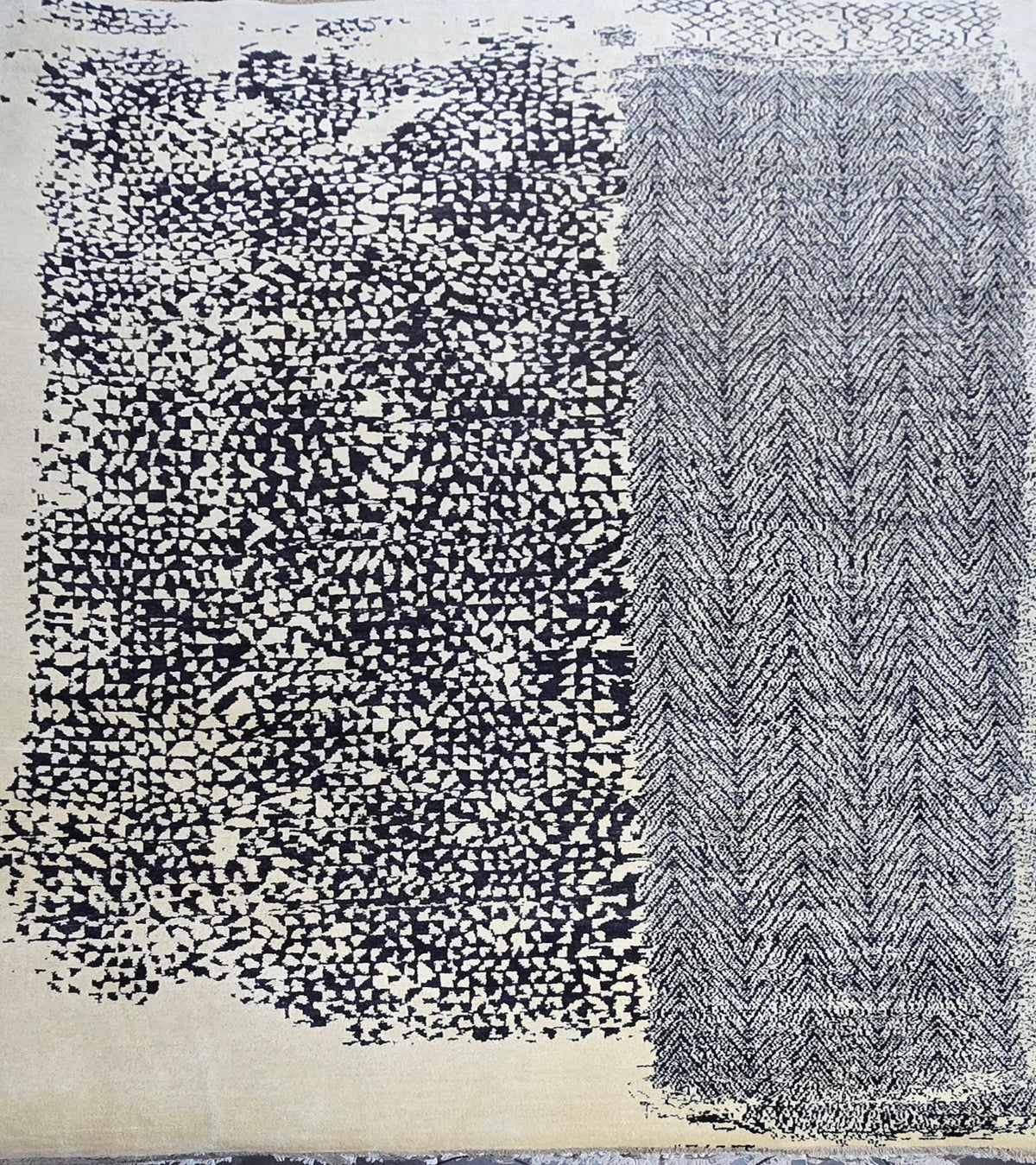 Modern Afghaans Vloerkleed maat 290 X 193 Cm