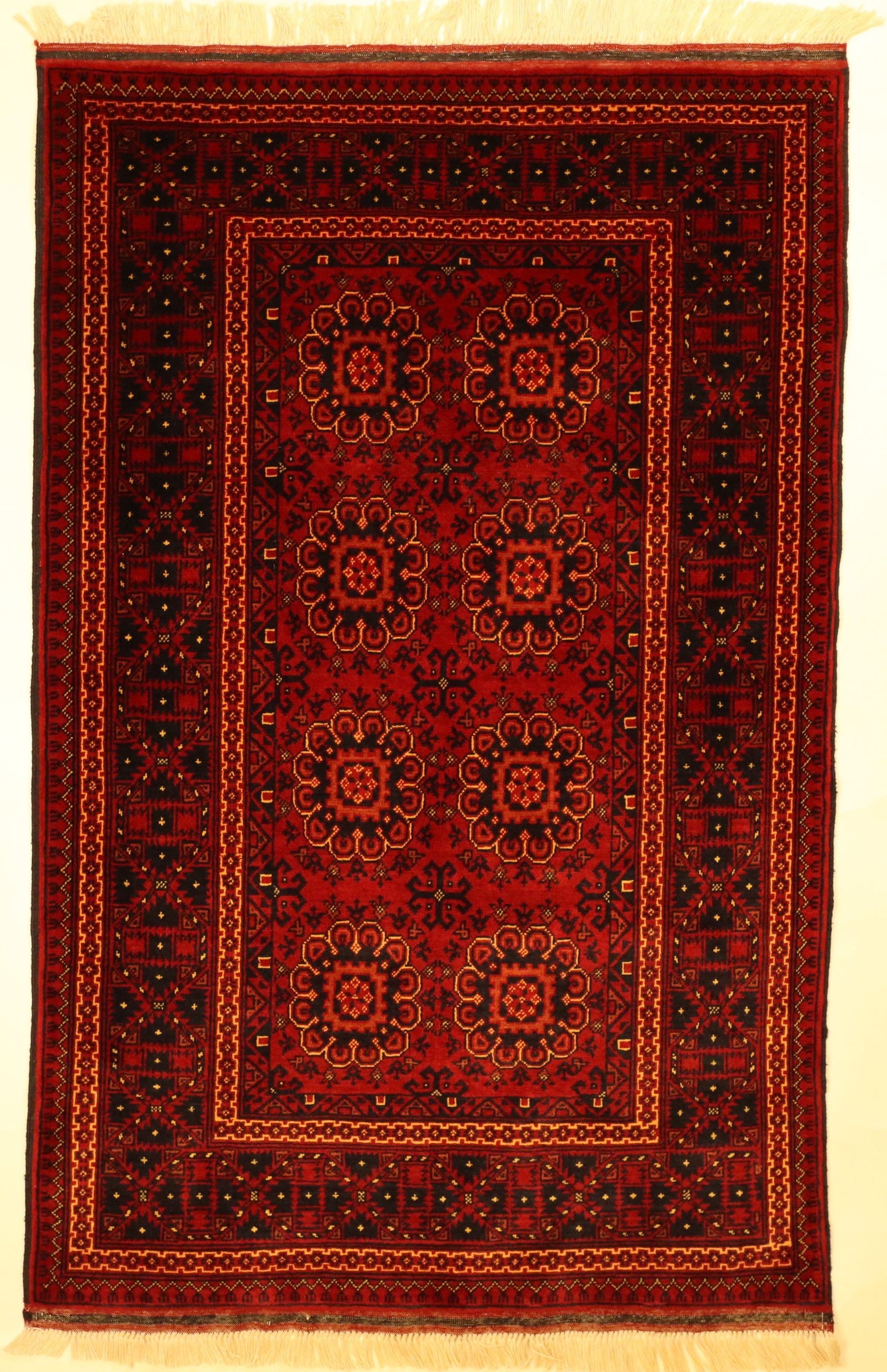 Afghan Turkmeense Bashiri 160 x 103 Cm