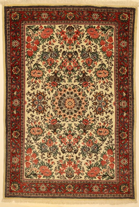 Qom tapijt 152 X 103 cm