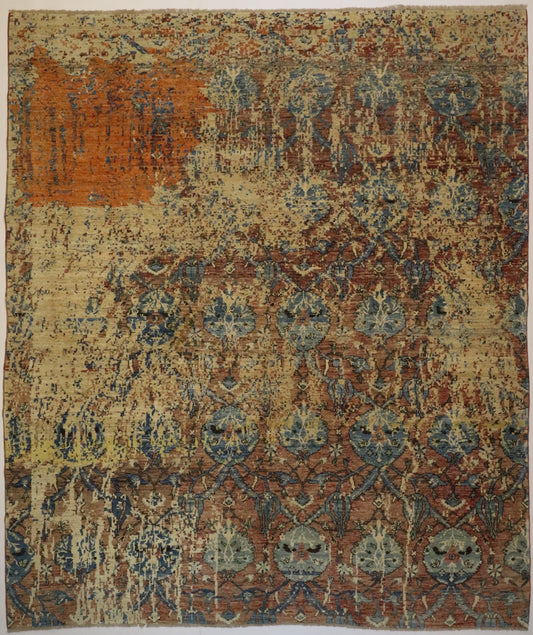 Modern Afghan 306 X 260 CM