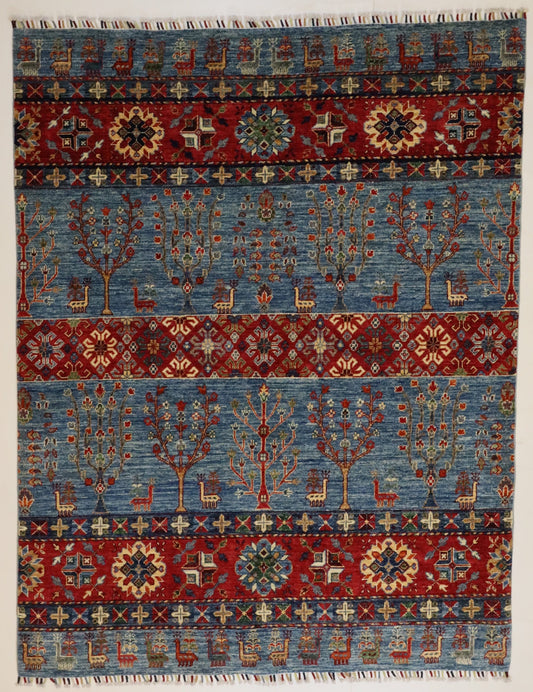 Oosterse Shasavan Tapijt 190 X 145 Cm