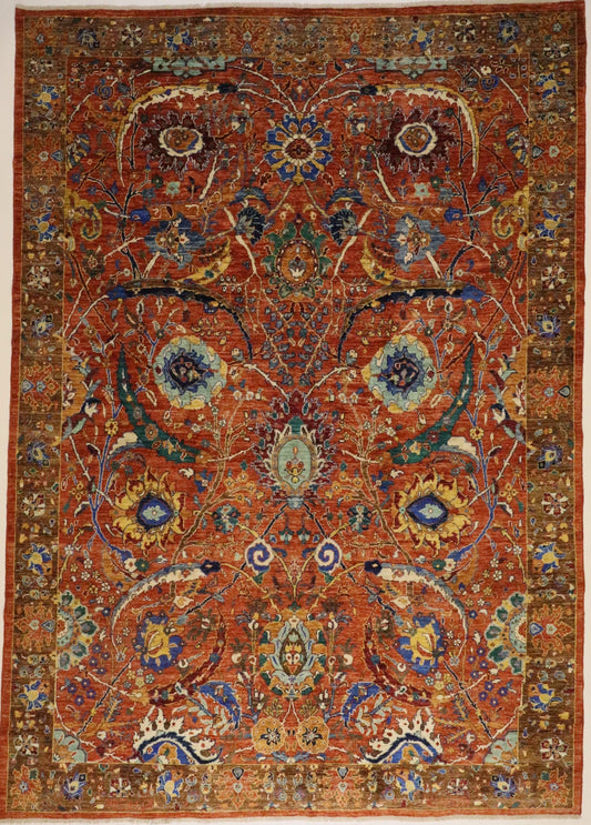 Fijne Shasavan Vloerkleed 342 X 241 Cm