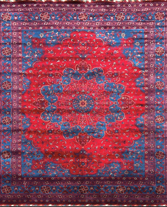 Fijn geknoopte Afghaan Tapijt 476 X 383 Cm
