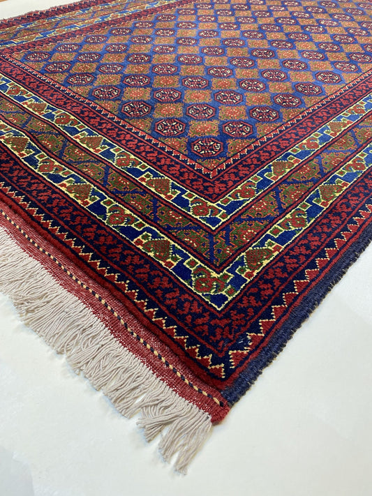 Afghaans Bokhara Tapijt 150 X 96 cm
