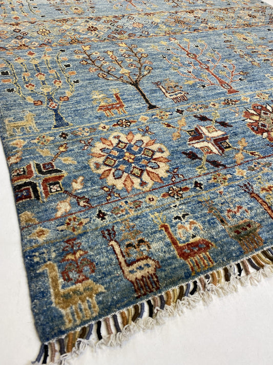 Oosterse Shasavan Tapijt 180 X 121 Cm