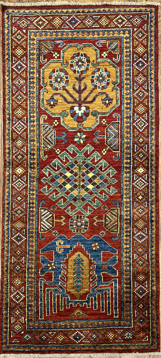 Afghan loper 190 X 84 Cm